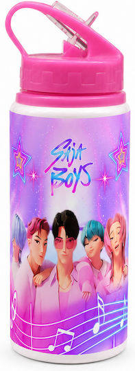 Digital Place Vânătorii De Demoni K-Pop Sticlă Pentru Copii Vânătorii De Demoni K-Pop Aluminiu 600ml