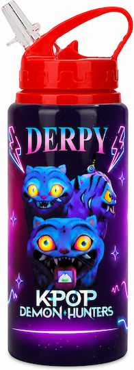 Digital Place Vânătorii De Demoni K-Pop Sticlă Pentru Copii Vânătorii De Demoni K-Pop Aluminiu 600ml