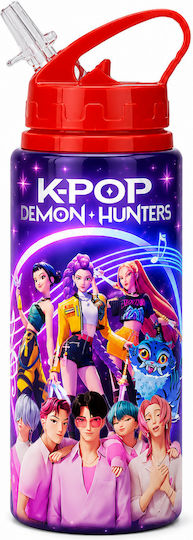 Digital Place Vânătorii De Demoni K-Pop Sticlă Pentru Copii Vânătorii De Demoni K-Pop Aluminiu 600ml