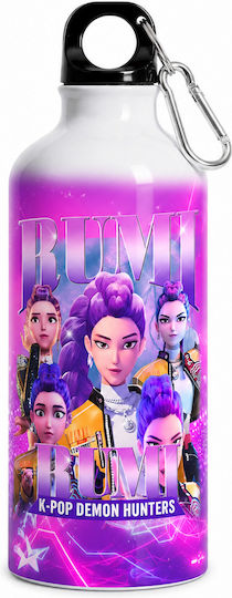 Digital Place Vânătorii De Demoni K-Pop Sticlă Pentru Copii Vânătorii De Demoni K-Pop Aluminiu 600ml