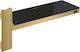 Grohe Spa Aqua Pure Shower System Shelf 231 X 91 Mm Metal Acrylic Matte Gold 101677gn00