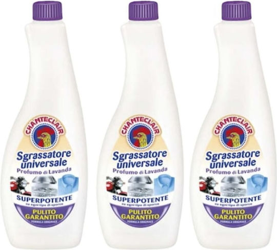 Chante Clair Lichid de curățare pentru grăsimi 600ml 3 buc