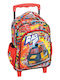 Hot Wheels Hot Wheels Race To Win School Trolley Bag Kindergarten Multicolour