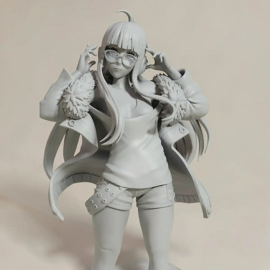Небоядисана 3D Фигура Futaba Sakura Persona 5 3D Боядисване DIY Подарък Цветове 20 см 1:8