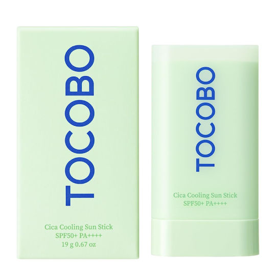 Tocobo Cica Cooling Αντηλιακό Stick Προσώπου SPF50+