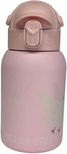 abo Make A Wish Little Bird Kids Water Bottle Thermos Stainless Steel 350ml