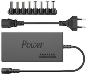 Techancy Universal Laptop Adapter 120w Tl7341 120w Multiple Plugs
