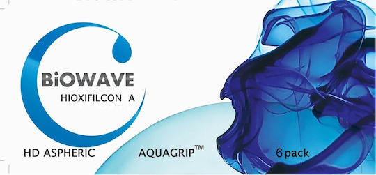 Clearlab Biowave 0.00D 6 6 Μηνιαίοι Χωρίς Διοπτρία Φακοί Επαφής