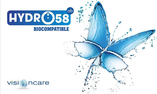 Clearlab Hydro 58 +2,25 Biocompatible 3 Monthly Hydrogel Contact Lens