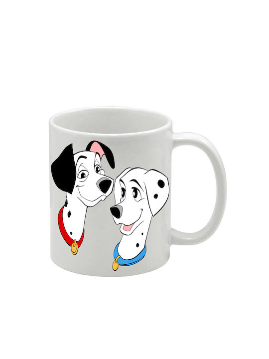Λευκή Κούπα Dalmatians Δαλματίας