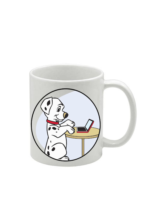 Λευκή Κούπα Dalmatians Δαλματίας