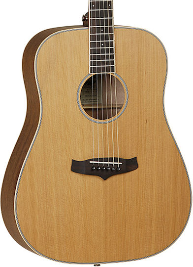 Tanglewood Tw28clnlh Evolution Акустична китара Black / White / Natural / Natural Satin
