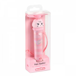 Handheld Pink Cat Rechargeable USB Type-C Fan-tastic B2fun Miquelrius Mr13407 Handheld Pink Cat Rechargeable USB Type-C Fan-tastic B2fun Miquelrius Mr13407