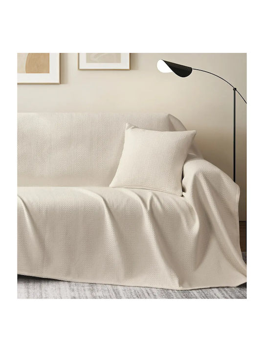 Liolios Home Regata Three-Seater Sofa Throw Che...