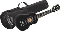 Sunny 10-bk Ukulele Sopran Tasche Schwarz