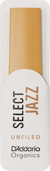 Daddario Woodwinds D'addario Jazz Select Organic 2μ Unfield Καλάμια Soprano Σαξοφώνου 1 Τεμ