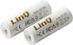 Linq 2x Aa Batteries Lithium 1.5v 6000mwh Rechargeable Usb-c White