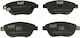 Hart Auto Bremsbelag Für Opel Corsa D 1.3 Cdti 06 1605227