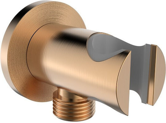 Wall Mounted Water Supply Support Imex Sfd002/orc Matte Rose Gold Copper Pvd