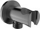 Wall Mounted Water Supply Support Imex Sfd002/bgm Black Gun Metal Pvd