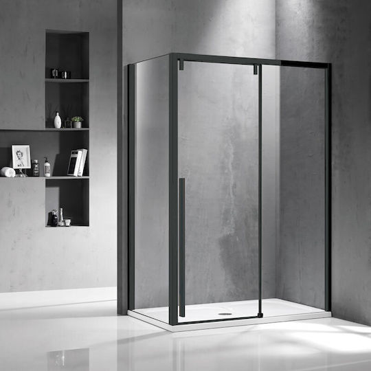 Karag Santorini 500 Cabină de Duș cu Ușă Glisantă 120x70x200cm Sticlă Transparentă Karag Santorini 500 Cabină de Duș cu Ușă Glisantă 120x70x200cm Sticlă Transparentă