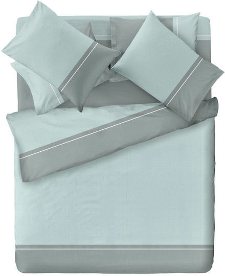 Saint Clair Super Double Duvet Cover Set 225x245cm Mint Saint Clair Super Double Duvet Cover Set 225x245cm Mint
