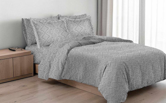 Linea Home Двойна 200x260см Сива
