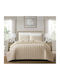 Liolios Home Savona Σετ Κουβερλί Ημίδιπλο Sand 180x240cm 2τμχ