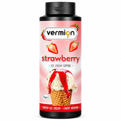 Vermion Ice Cream Syrup Strawberry 1kg