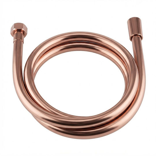 Spiral PVC 1.5m Imex Flx005/orc Matte Rose Gold Copper PVD Shower Hose