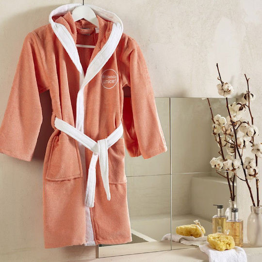 Kids Hooded Bathrobe Somon