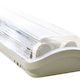 Hermetic Fixture 120 + 2 X Led Fluorescent Tubes Set