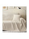 Liolios Home Decorative Pillow Case Taupe 45x45cm