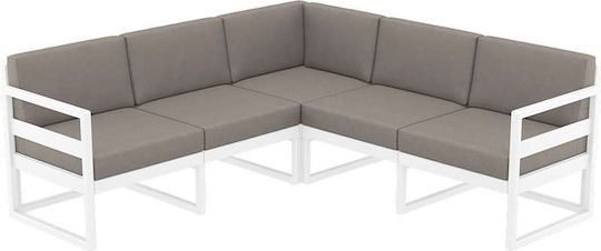 Siesta Exclusive Mykonos Καρέκλας Κήπου Light Brown 35x58εκ.