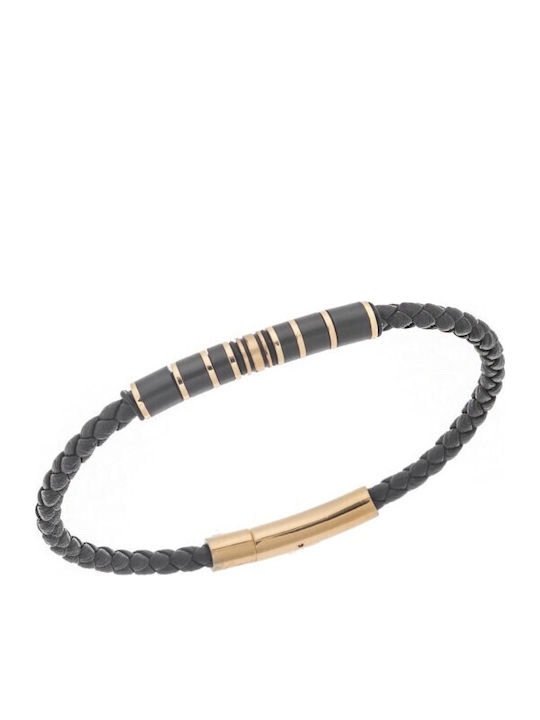 Senza Men's Leather Bracelet