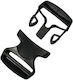 Plastik Schnalle Mc Kinley 8164909 10-193 Praktische Befestigungselemente 50 Mm Schwarz