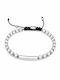 Visetti Men's Macrame Bracelet Made of Steel