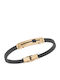 Senza Men's Leather Bracelet