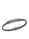 Senza Men's Leather Bracelet