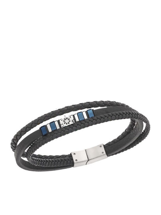 Senza Herren Leder Armband
