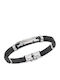 Senza Men's Leather Bracelet
