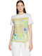 Γυναικείο Crop T-shirt Τροπικο