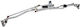 Opel Meriva A 03 Front Complete Wiper Mechanism Motor