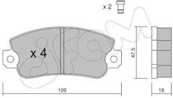Τακ Fiat Panda-92 Cifam E 822-033-1 Cifam Τακ Fiat Panda-92 Cifam E 822-033-1 Cifam