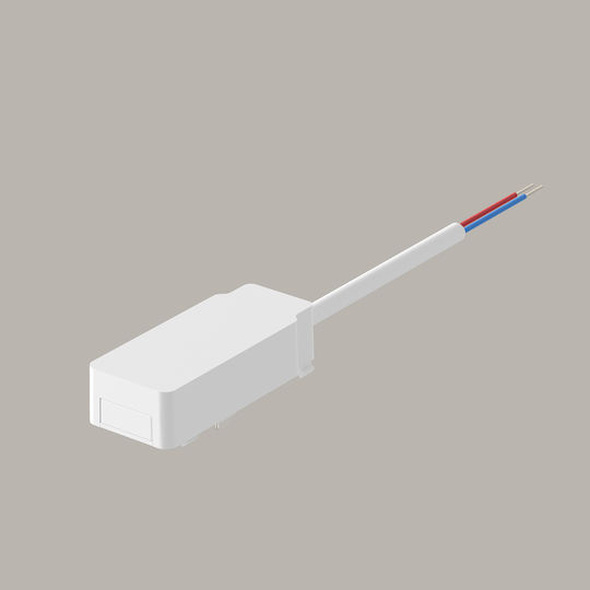 Orient Power Supply Connector For Magnetic Track 48v White Orient-xt