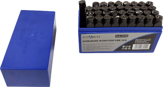 Permanent Silver Markers 10mm Set 36 Pieces