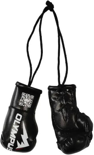Olympus Sport 752010.Enamege8os.Negru Mănuși de box din Piele sintetică pentru competiție Negre