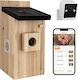 Smart Vogelhaus Kamera Regenbean Holz