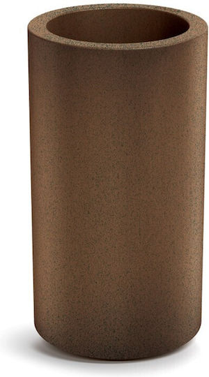 Ethick Kunststoff-Blumentopf Rust 30cm