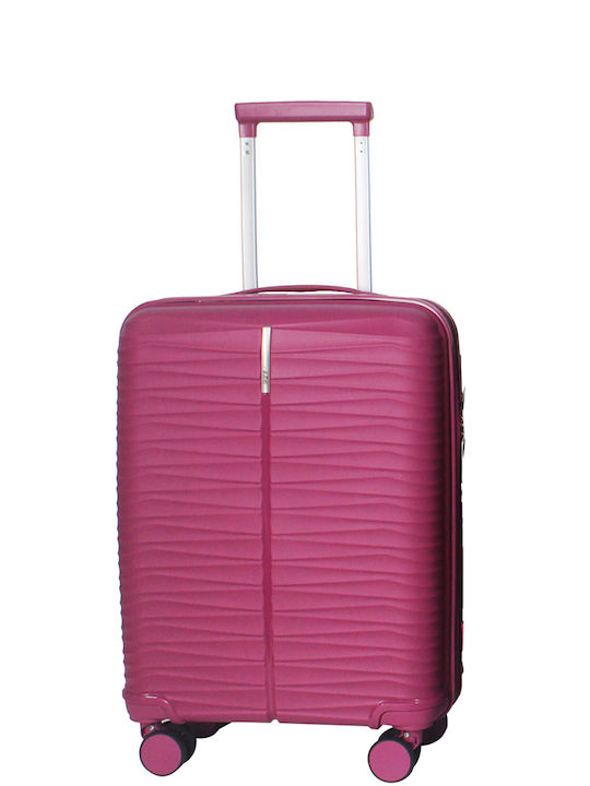 Paulter Cabin Travel Suitcase Fuchsia 55cm Height